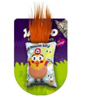 Grafic Cat Galinha Laranja Para Gato - catnip - JAMBO