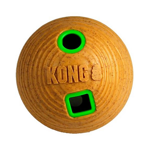 KONG bamboo feeder ball - MÉDIO