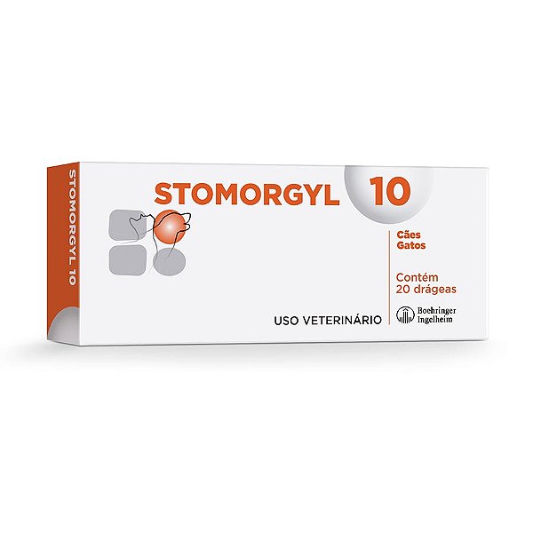 Stomorgyl 10 Antibiótico Boehringer Ingelheim para Cães e Gatos