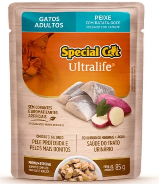Special Cat Sache Adulto Peixe 85Gr