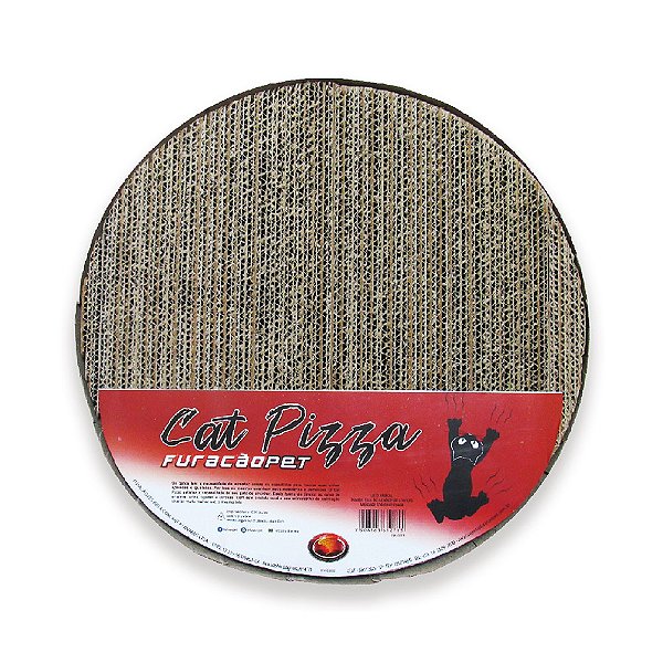 ARRANHADOR GATO CAT PIZZA FURACAOPET