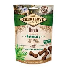 CARNILOVE DOG SEMI MOIST SNACK DUCK ENRICHED WITH ROSEMARY 200 G