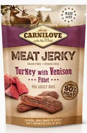 Carnilove jerky venison & turkey fillet 100 g
