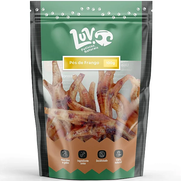 LUV pes de frango 100g