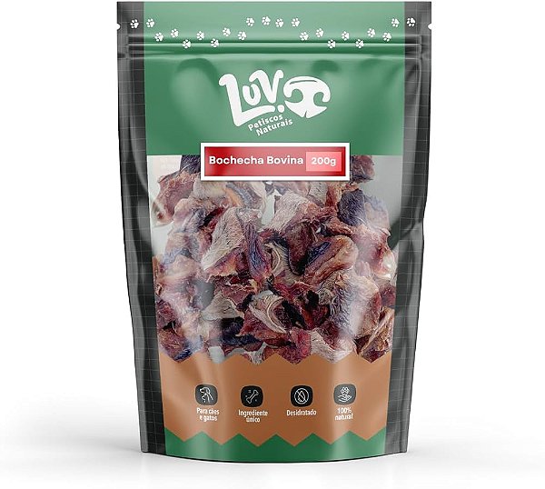 LUV bochecha bovina 200g