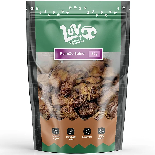 LUV pulmao suino 80g