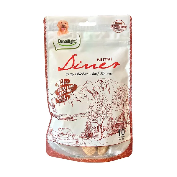 NUTRI DINER - MIX FRANGO E CARNE - TAMANHO P - 10 UNIDADES