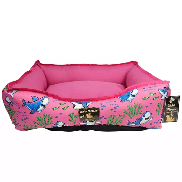 Cama Quadrada de Tecido