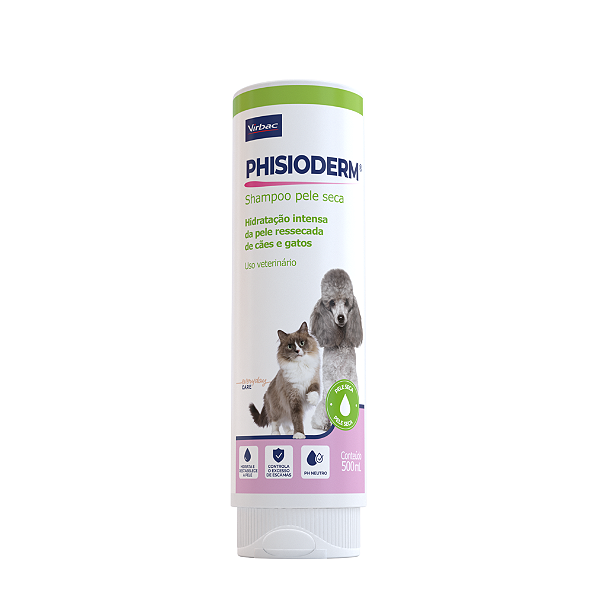 Phisioderm Shampoo Pele Seca 500 mL Nro PedCli: 169282