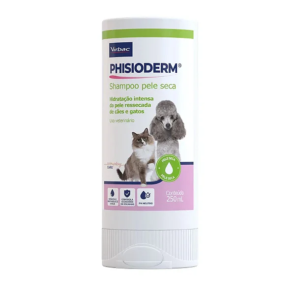 Phisioderm Shampoo Pele Seca 250 mL Nro PedCli: 169282