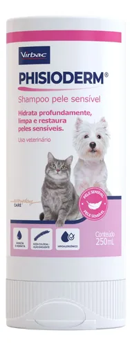 Phisioderm Shampoo Pele Sensivel 250 mL Nro PedCli: 169282