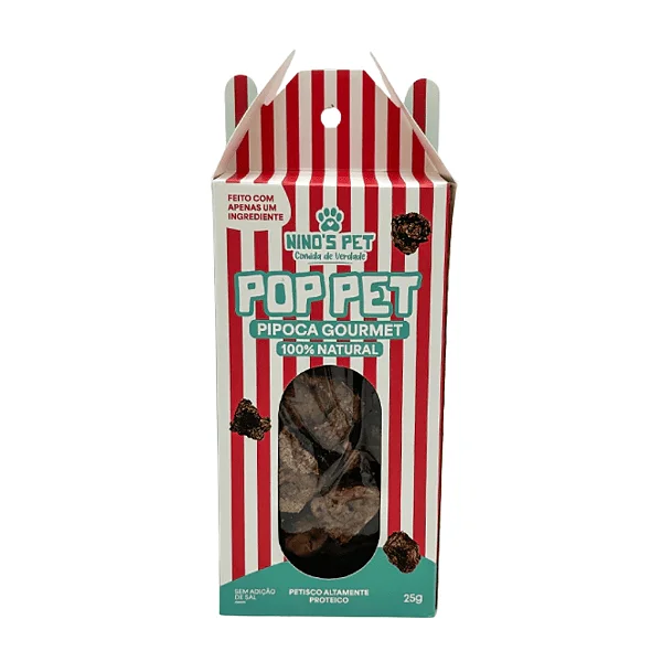 Pulmão Suíno Pop Pet 25g