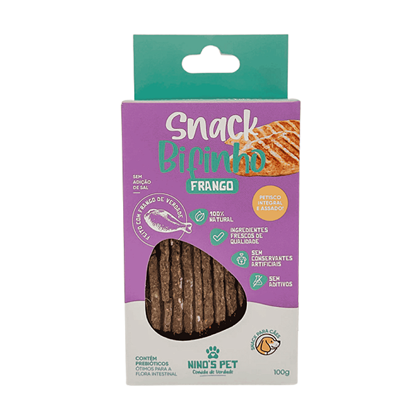 Bifinho de Frango 100g Ninos pet