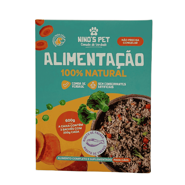 Alimenação natural Kit 3x200g