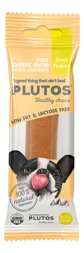 Mordedor Natural P/ Cães Plutos Queijo e Pato