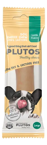Mordedor Natural P/ Cães Plutos Queijo e Cordeiro
