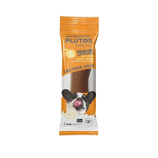 Mordedor Funcional P/ Cães Senior Plutos Queijo, maça e QRILL 60g