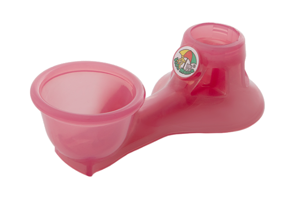 Bebedouro Vida Mansa Mini Pc Rosa Transp