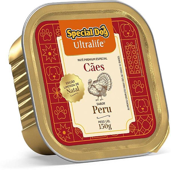 SPECIAL DOG ULTRALIFE PATE NATAL SABOR PERU