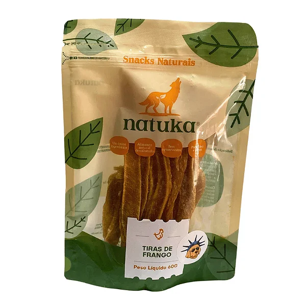 Natuka Tiras de Frango 60g