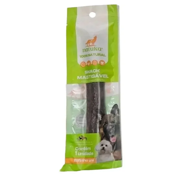 Mordedor Natuka Bifinho 1 Unidade Para Cães E Gatos