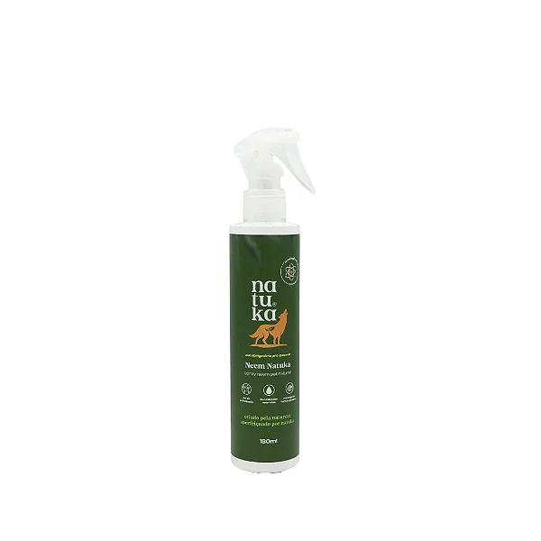 Natuka Spray Neem Protetor para Pets - 180 ml