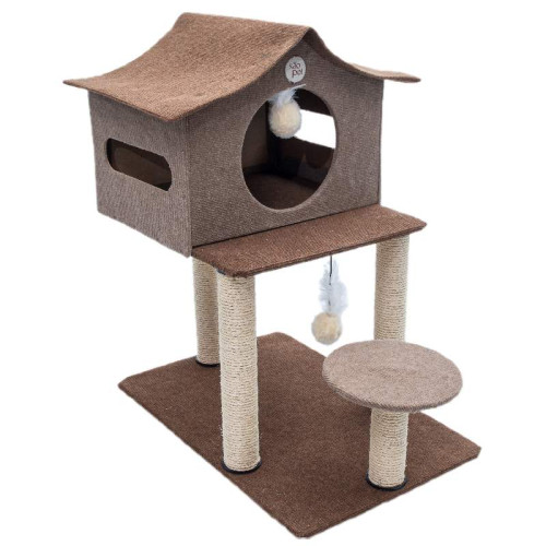 Arranhador Casa de Cuco 78X60X85 cm