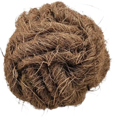 Brinquedo Sustentável Amicus Coconut Ball Marrom para Cães
