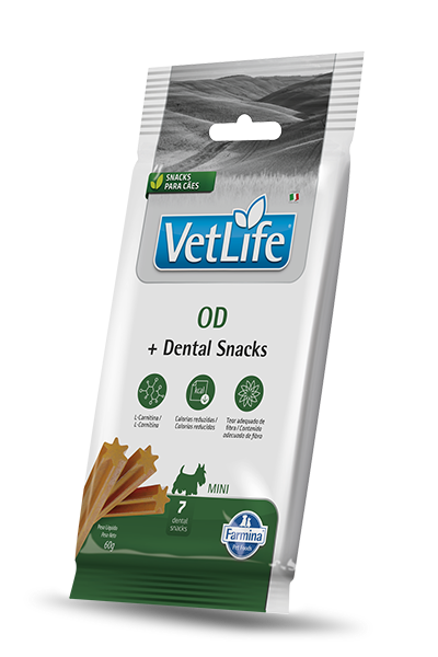 Petisco Vet Nat Snack Od Can Adt Mini 60g