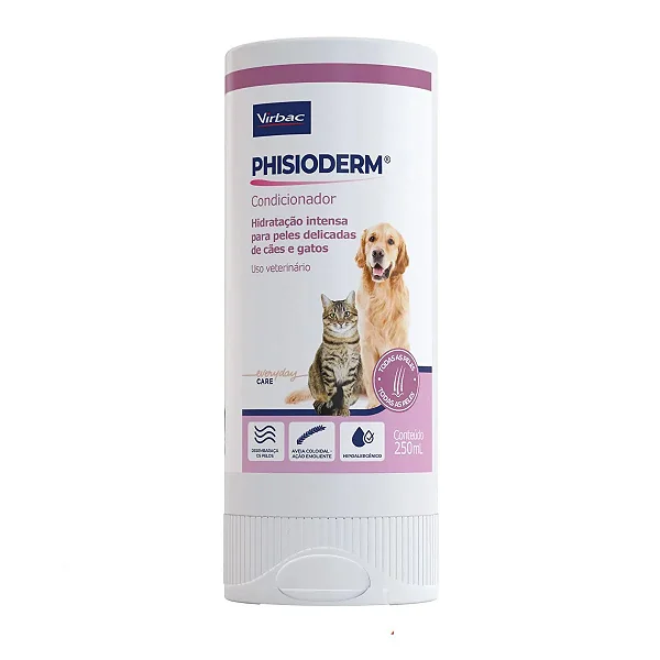 Phisioderm Condicionador 250 mL Cão e gato
