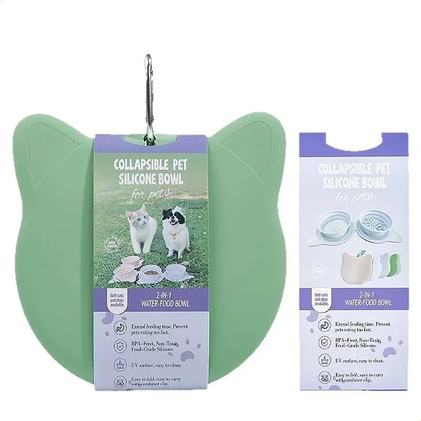 Tigela dobravel Gatinho