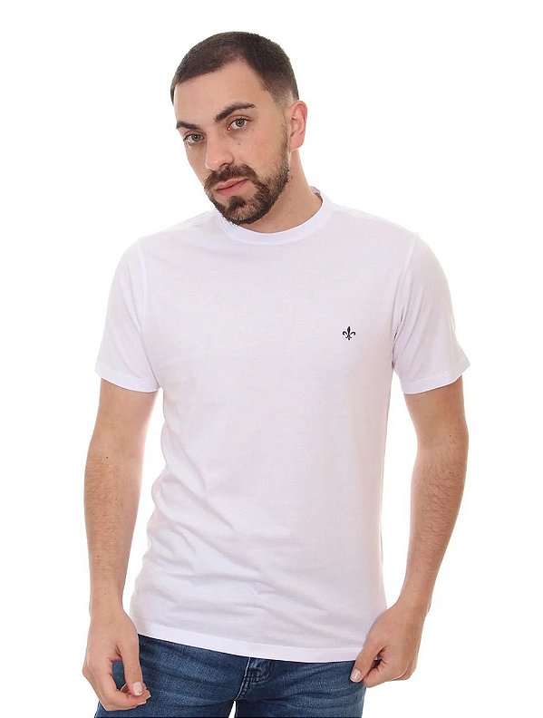T SHIRT MC DC BASICA BRANCO 08770528 DUDALINA