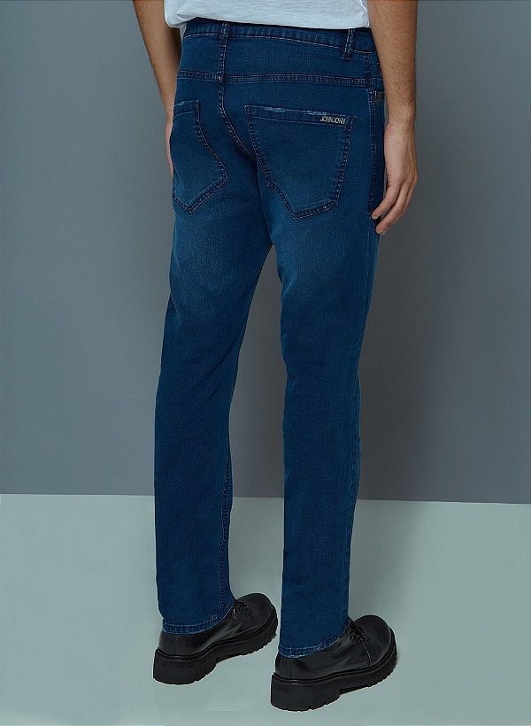 CALÇA SLIM CERCENO  JEANS JOHN JOHN