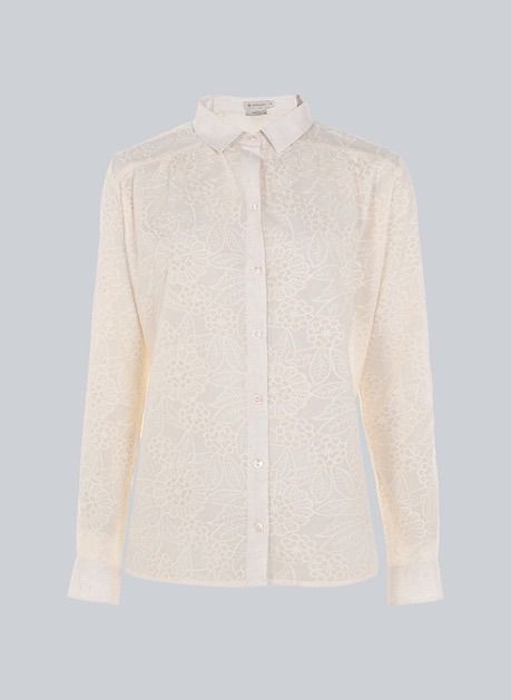 CAMISA ML BORDADA FLORAL