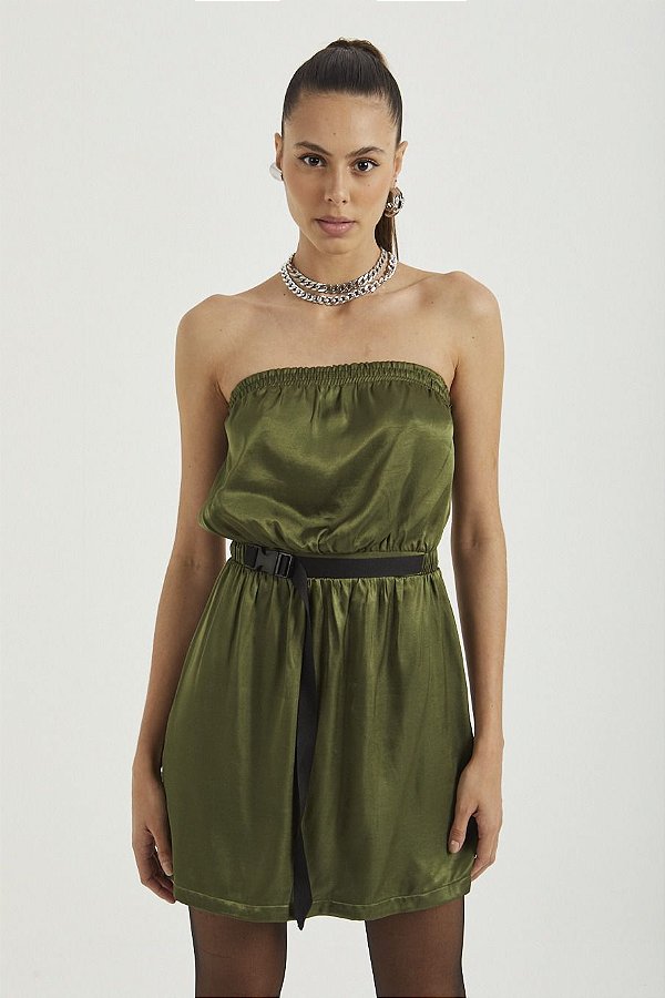 VESTIDO COLCCI  VERDE ZOYA