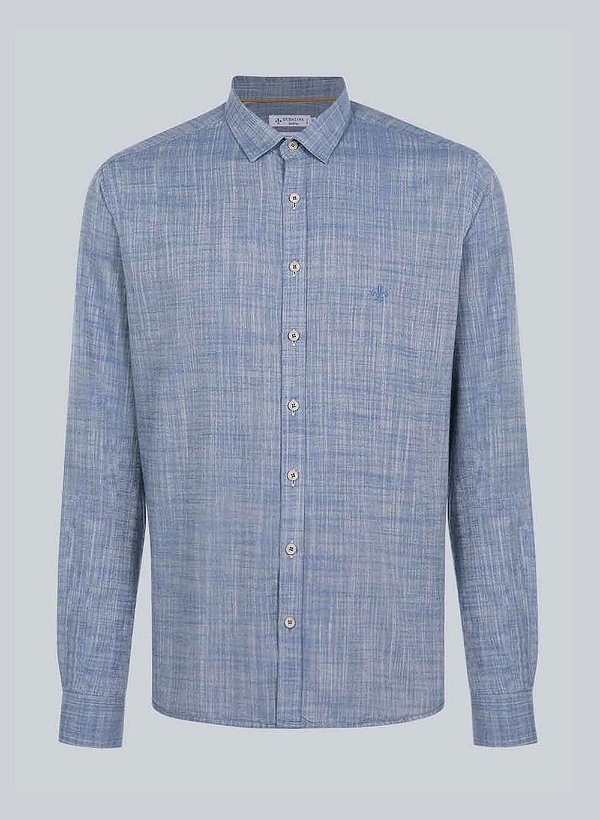 CAMISA ML COMFORT AZUL ESCURO DUDALINA