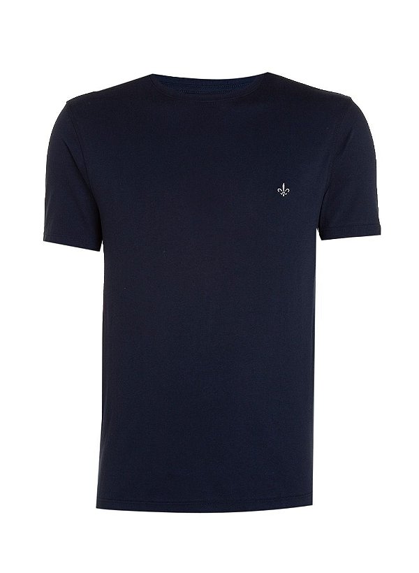 T SHIRT BASICA AZUL MARINHO DUDALINA