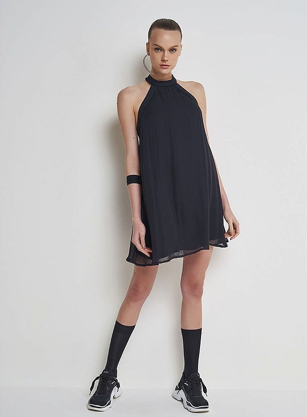VESTIDO FRENTE ÚNICA COLCCI PRETO