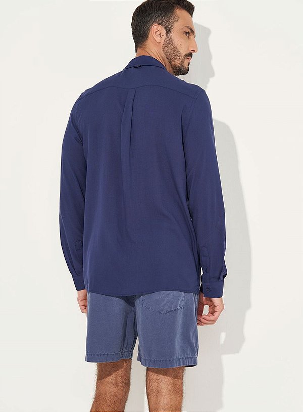 CAMISA RELAX AZUL DARKNESS COLCCI