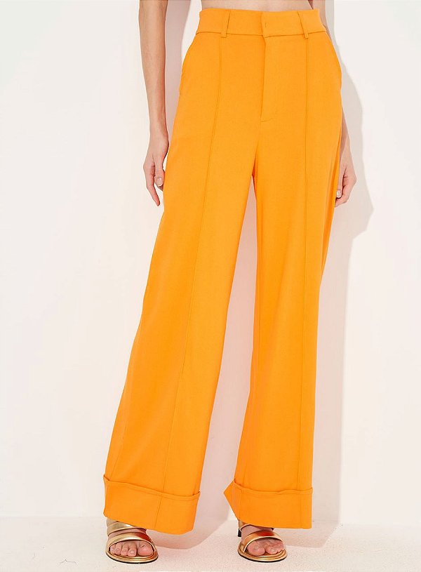 CALÇA PANTALONA LARANJA COLCCI