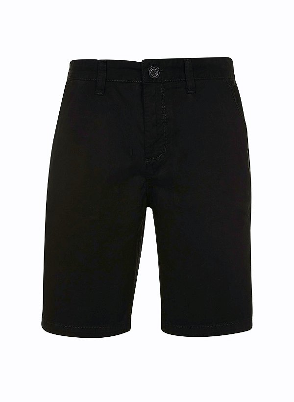 BERMUDA  COMFORT CHINO  PRETO DUDALINA