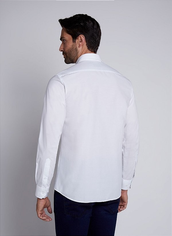 CAMISA ML TRICOLINE LISA BRANCO  DUDALINA