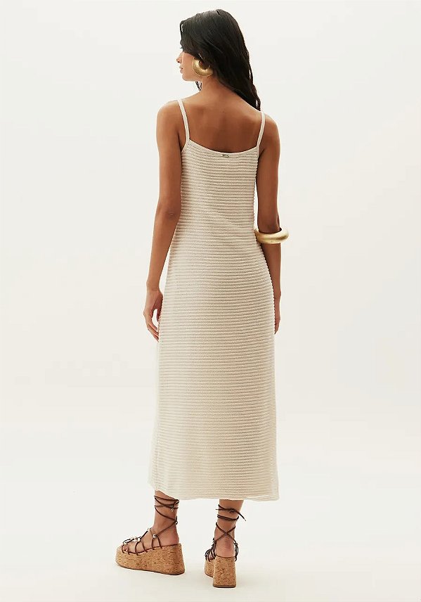 VESTIDO SUPER MIDI DE ALCAS