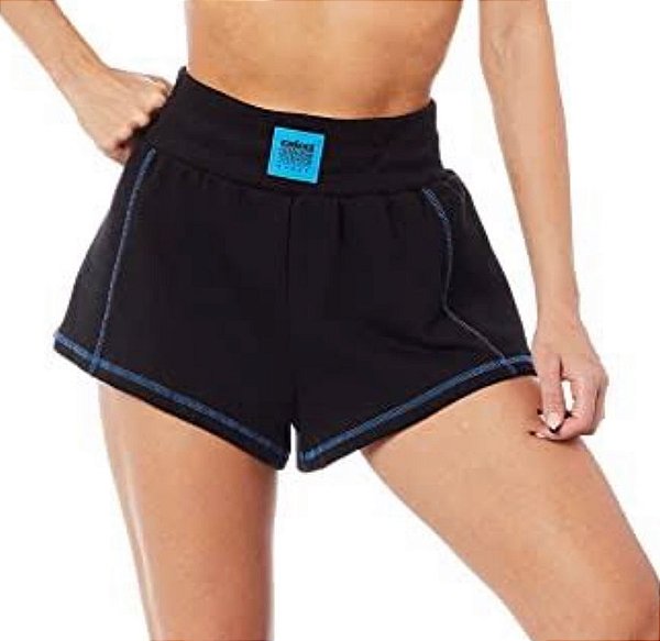 SHORT MOLETOM G PRETO 0065700396