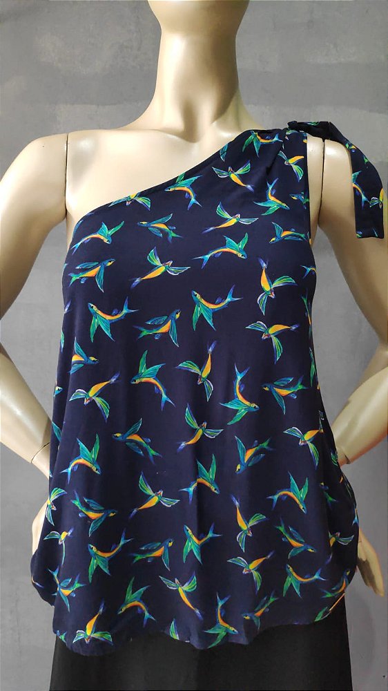 BLUSA ESTAMPADA FISH COLCCI