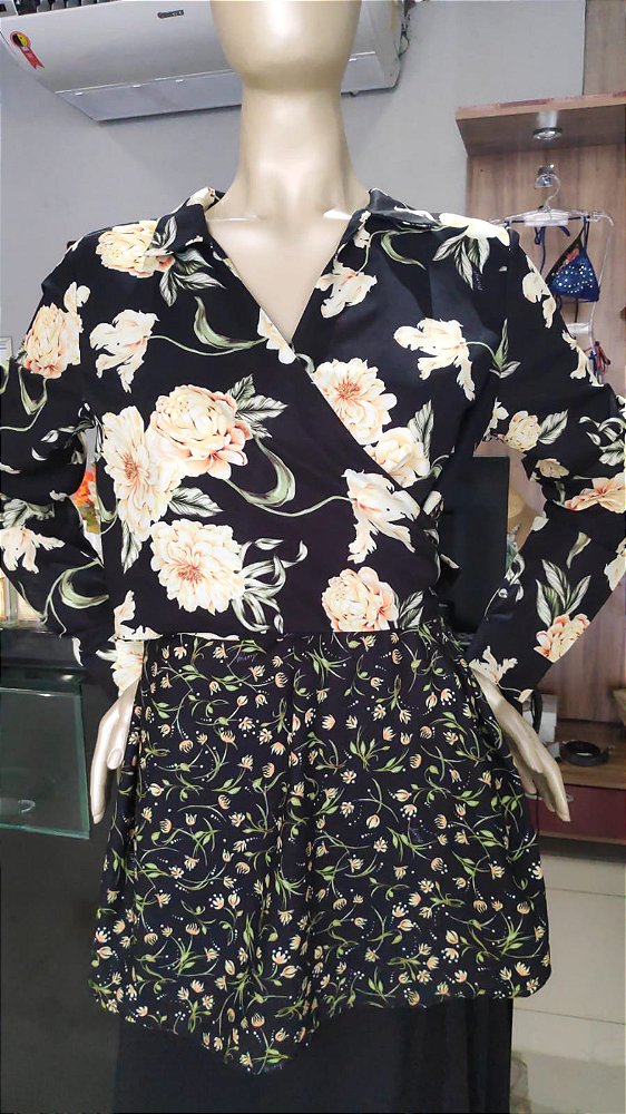 CAMISA MANGA LONGA DETALHE DIMY