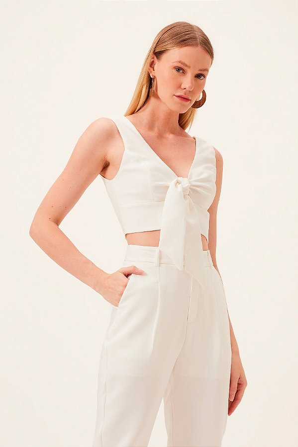 CONJUNTO TOP  E CALCA CENOURA DIMY