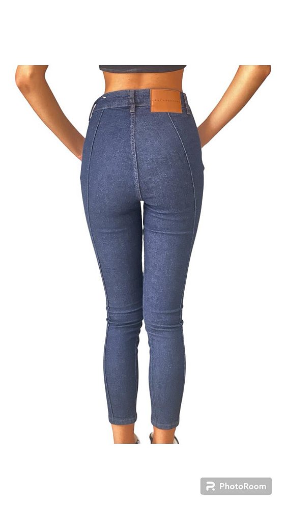 CALCA JEANS VESTA ANKLE SUPER HIGH LANÇA PERFUME