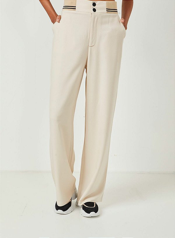 CALCA COLCCI BEGE TAUPE