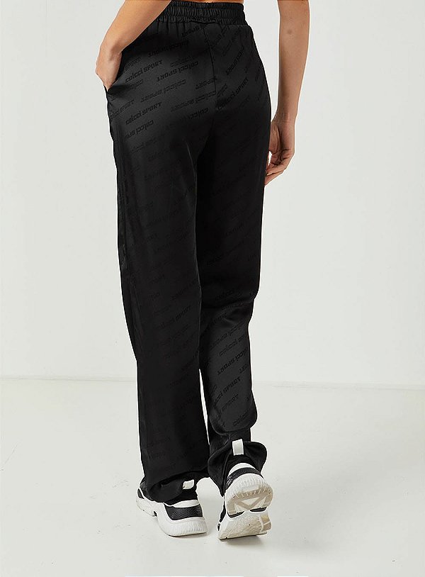 CALCA JACQUARD  PRETO